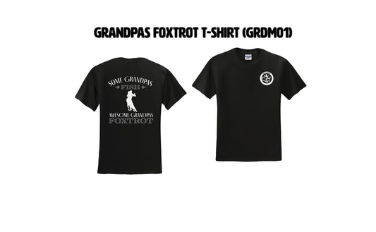 9. Awesome Grandpas FOXTROT and Awesome Grandmas QUICKSTEP T-shirt