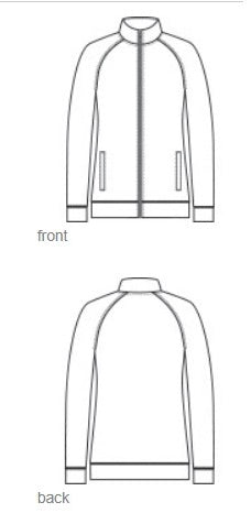 3. SPORT-TEK® Cadet Jacket (Ladies Fit) with Black and white USA DANCE round logo